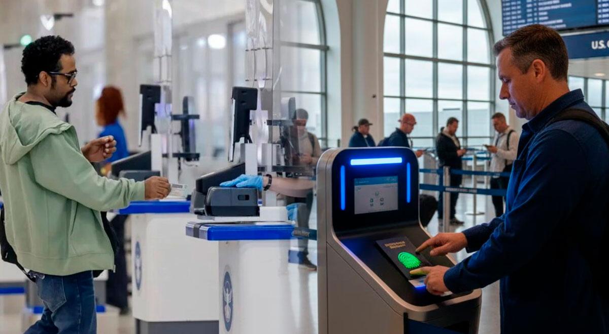 A partir de hoje, os EUA exigirão fotos e impressões digitais de todos os estrangeiros: incluindo crianças, idosos e até residentes legais.