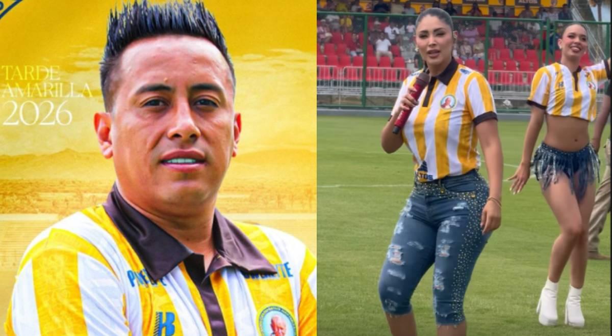 Foi brilhante! Pamela Franco aparece durante ‘Tarde Amarela’ de Juan Pablo II, onde Christian Cueva está jogando atualmente.