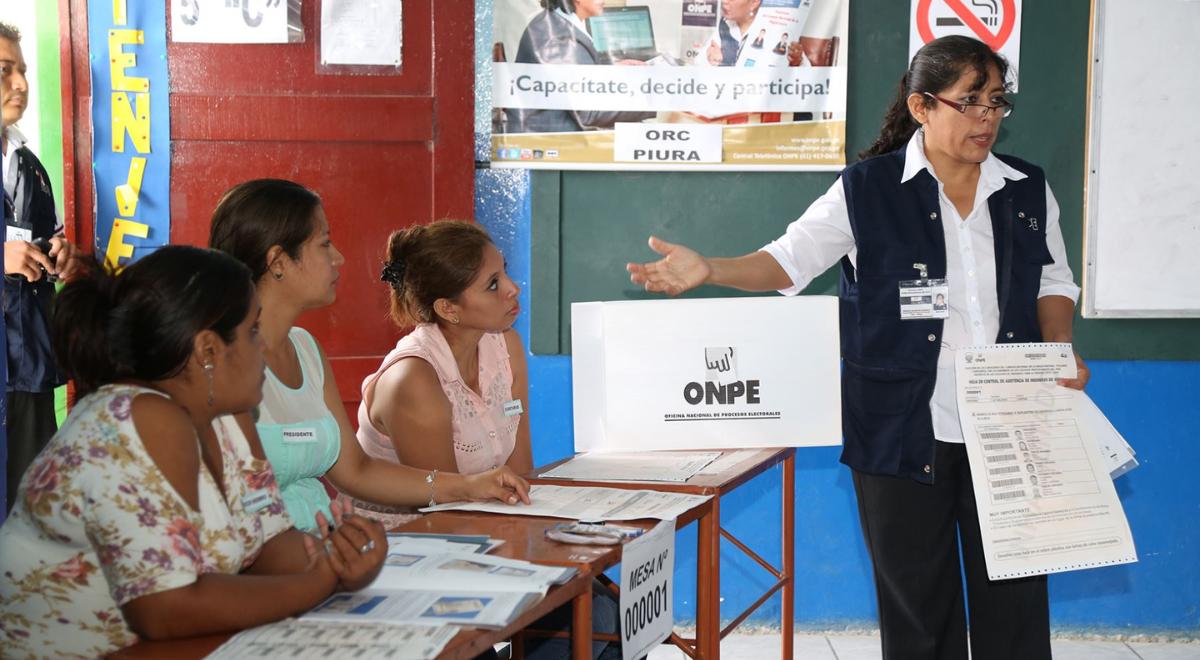 Eleição 2026: Em 29 de janeiro, ONPE atrairá mesários; Quem será absolvido?