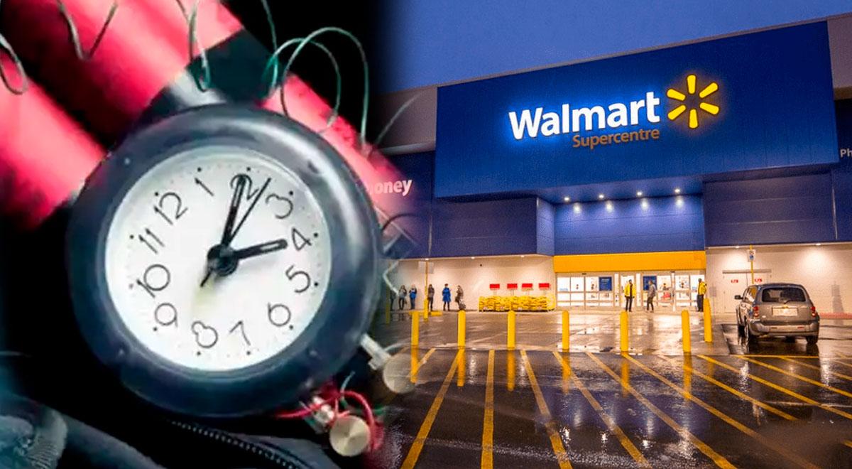Acidente do Walmart: homem ameaça policiais com suspeita de bomba e arma mortal