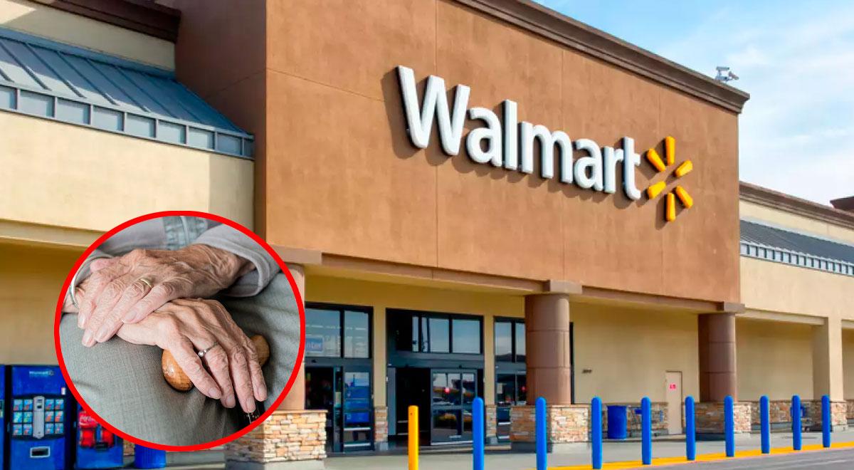 Boas notícias no Walmart: o idoso foi dado como desaparecido, mas posteriormente foi encontrado nestas condições dentro da loja