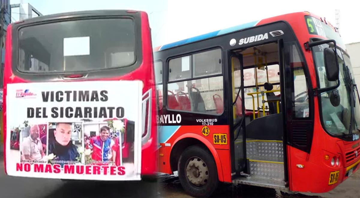Hitman captura em vídeo o ataque fatal ao motorista da empresa El Rapido em San Martin de Porres.