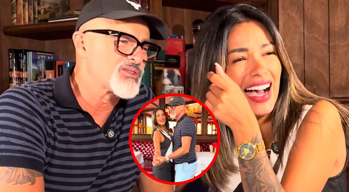 Carlos Alcantara flerta com Shirley Arica e ela tem resposta inesperada durante entrevista: “Gosto de você”