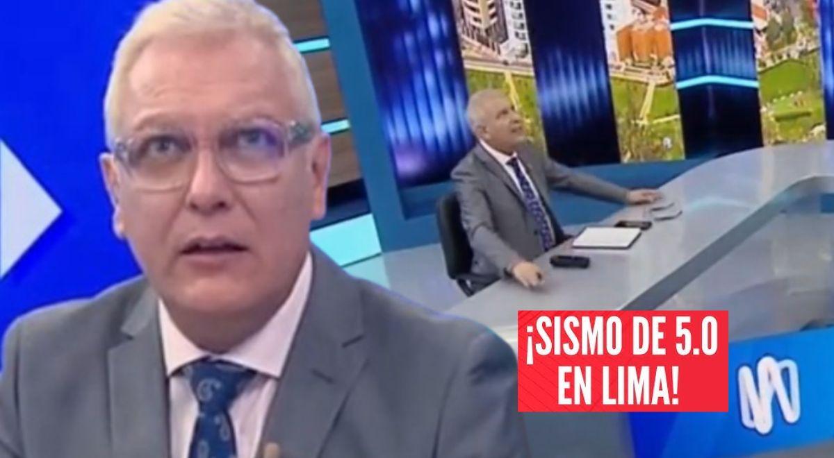 Gunter Rave passa por um susto terrível ao vivo após o terremoto de 5.0 que abalou Lima e Cannet: “É muito forte”