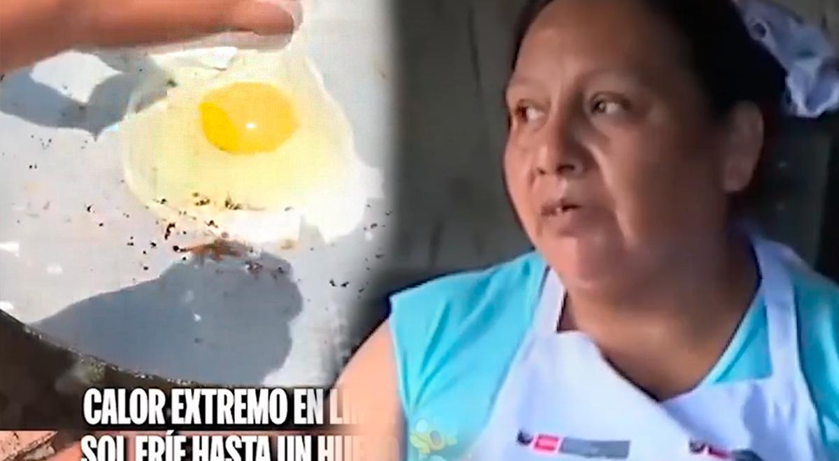 Lima é um forno! Peruana leva frigideira para a rua e consegue fritar ovo usando apenas sol