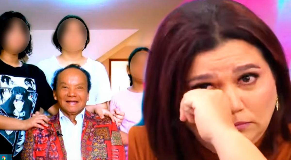 O Seminário de Montserrat chora e acusa Melcochita de discriminar sua filha mais velha, que não é sua filha biológica: “Ele a abandona…”