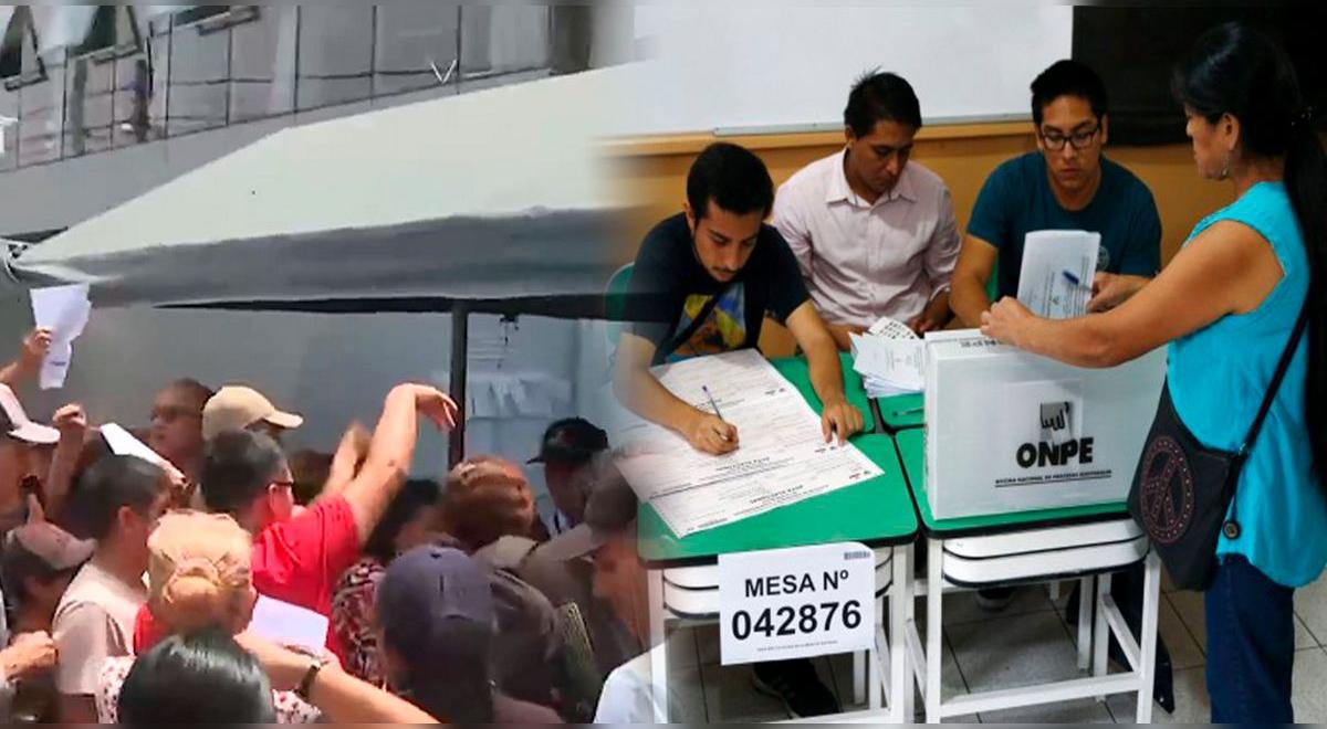 Longas filas em Renick antes da eleição são uma preocupação: você pode votar com um documento de identidade vencido? ONPE explica