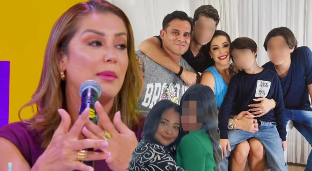 Carla Tarazona quebra o silêncio sobre a relação dos filhos com as filhas de Cristian Dominguez: “Elas não têm parentesco nem sangue…”
