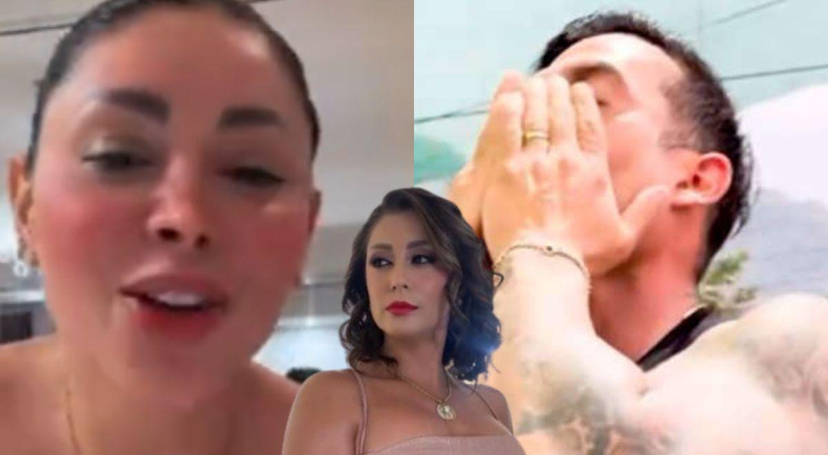 Pamela Franco esconde Christian Dominguez e revela que o proibiu de entrar em sua casa: “Você sabe como você age…”