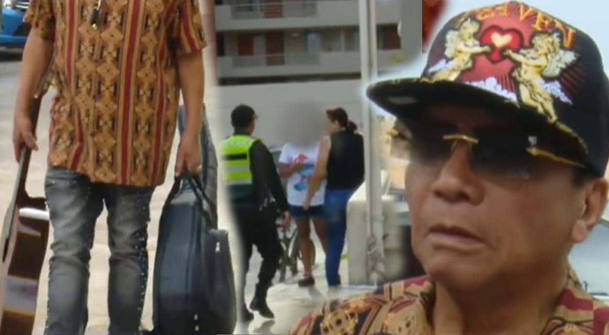 Melcochita volta dos EUA e chega em casa com seu advogado e a polícia em busca de Montserrat: “para tirar minhas coisas”.