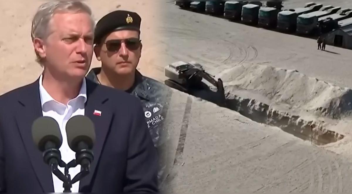 Lançado muro fronteiriço Peru-Chile: Presidente Kast chega à região e explica o motivo do polêmico trabalho
