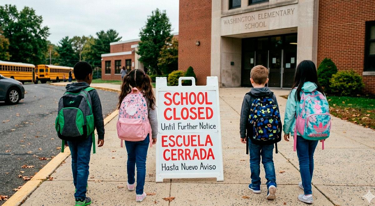 Confirmado | Todas as escolas dos EUA estarão fechadas de segunda-feira, 13 de abril, a sexta-feira, 17 de abril: somente elas terão um longo intervalo