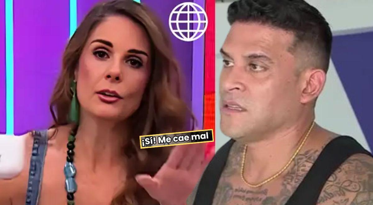 Rebecca Escribes culpa Christian ao revelar que gosta tanto de Christian Dominguez que o proíbe de entrar: “Não quero ver você aqui”.