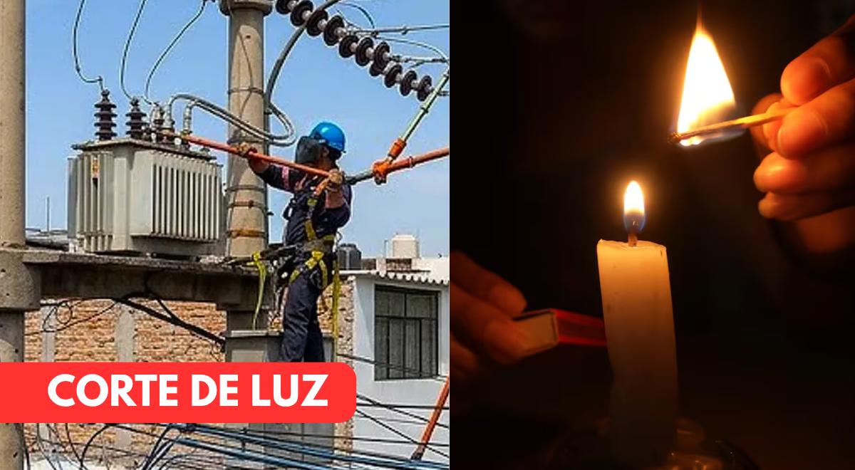 Confirmé | Ces quartiers de Lima et Callao connaîtront des pannes de courant les 17 et 18 mai : vérifiez si votre zone est affectée