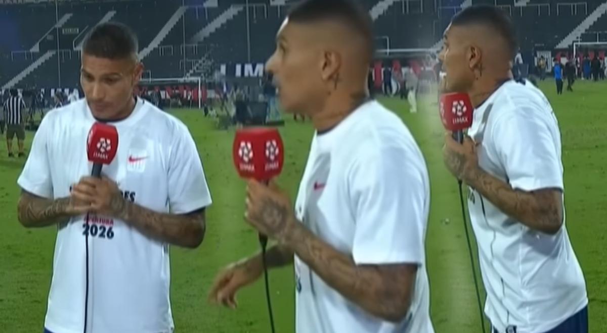 ce qui s’est passé Paulo Guerrero a eu une frayeur avec son fils au stade Matut après avoir remporté le tournoi Apertura avec Alianza Lima.