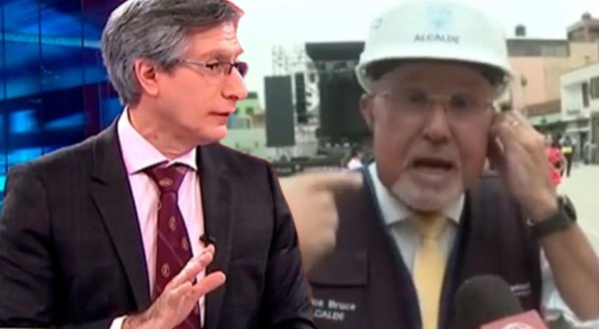Federico Salazar est à l’affiche d’un débat houleux en direct avec Carlos Bruce pour avoir tiré sur son mentor : “Insinuez-vous… ?”