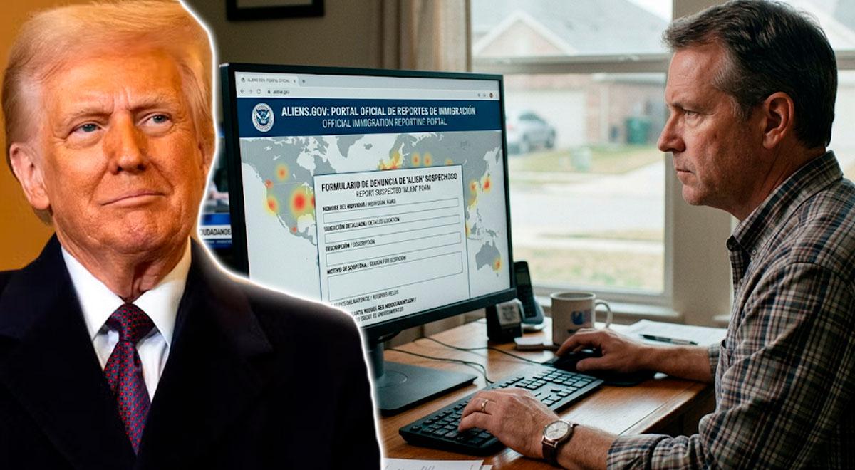 Migrants d’alerte maximale | Donald Trump a approuvé la création d’un site Web permettant de signaler les étrangers illégaux aux États-Unis.