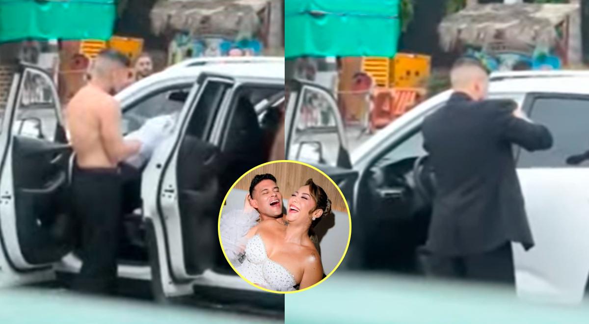 Un invité honteux « Calates » au milieu du mariage de Christian et Carla : personne ne pouvait le croire !