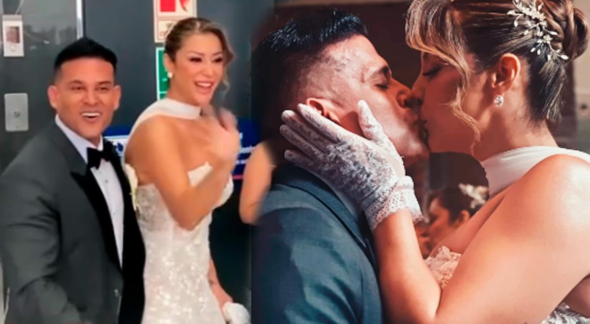 Carla Tarazona et Cristian Dominguez sont connectés à la demande de cadeau pour leur mariage : ils révèlent l’invitation