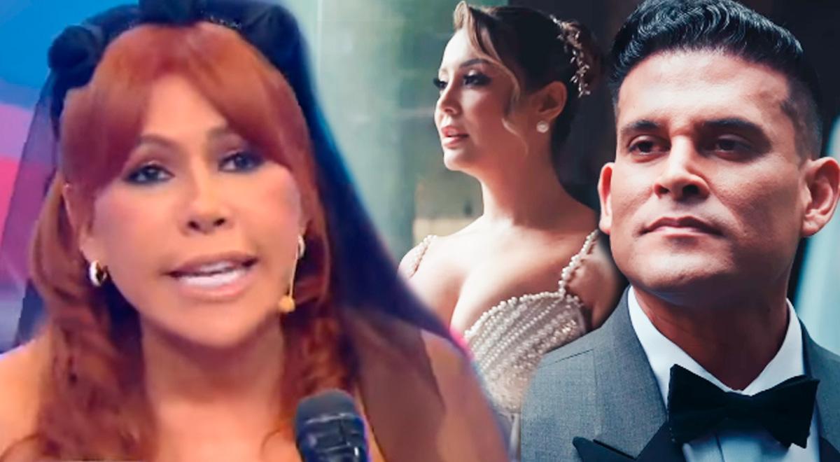 Magali Medina franche à propos d’AMPAY allégué le jour du mariage de Christian Dominguez et à quatre : “Je le dis”