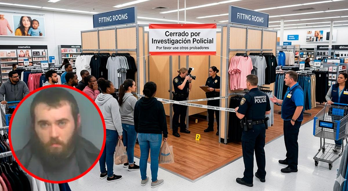 Alerte maximale chez Walmart | Un homme arrêté pour avoir enregistré des mineurs dans une cabine d’essayage : c’était sa fin