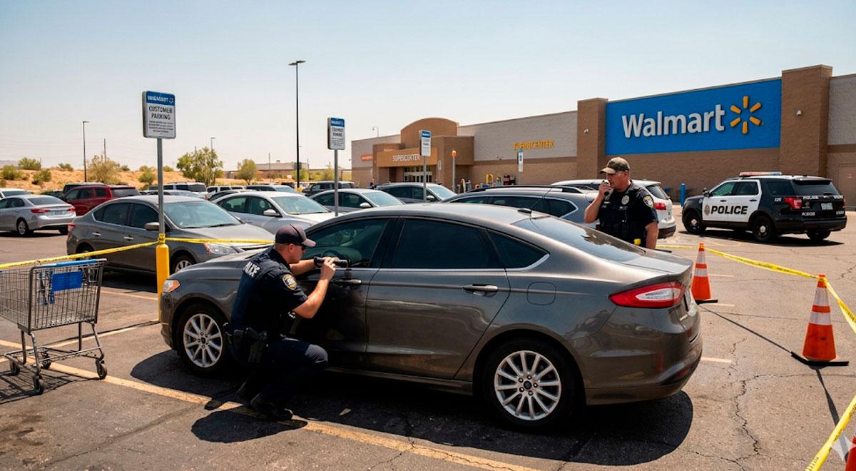 Horreur chez Walmart | Un homme laisse son fils dans une voiture verrouillée sous le soleil : ce fut sa fin tragique