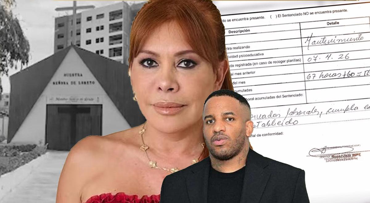 Corruption! Ils exposent la signature de Magali Medina lors des journées de travaux d’intérêt général, mais Jefferson Farfan dénonce qu’elle ne s’y soit jamais conformée.