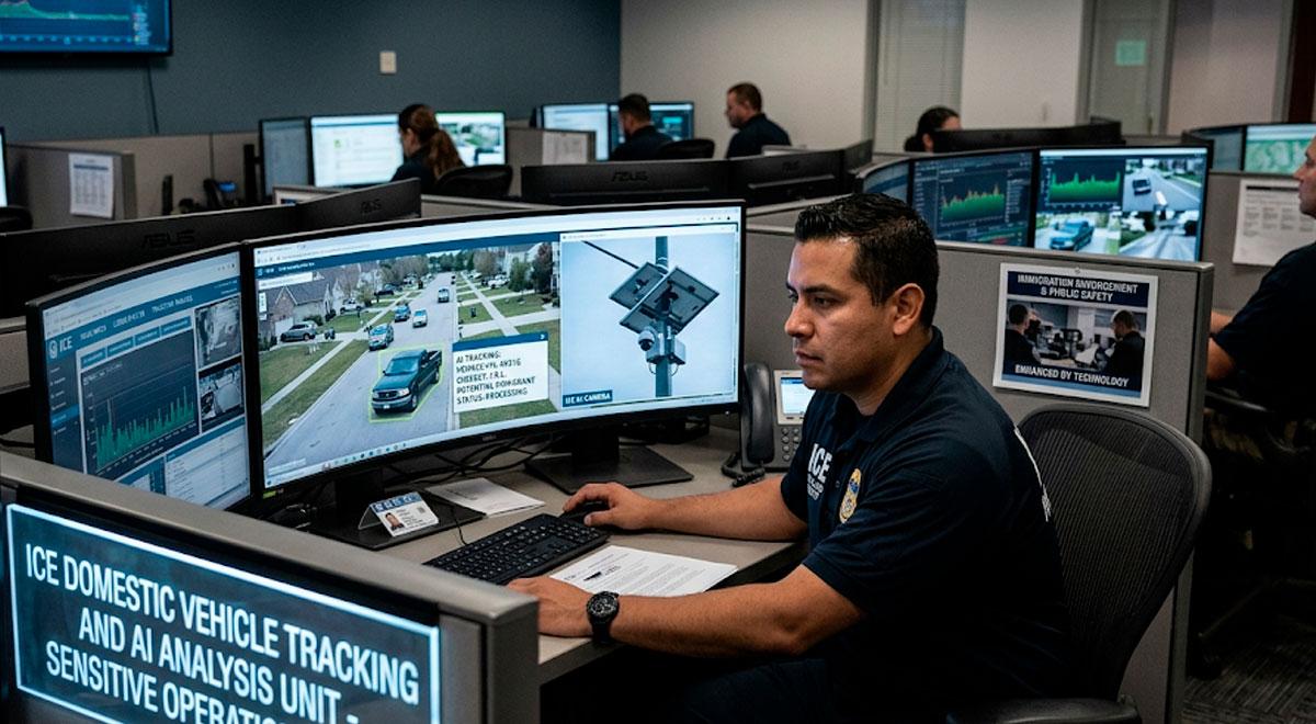 Confirmé | ICE utilise des caméras de surveillance IA : c’est ainsi que cela affectera les immigrants ayant des démarches aux États-Unis.
