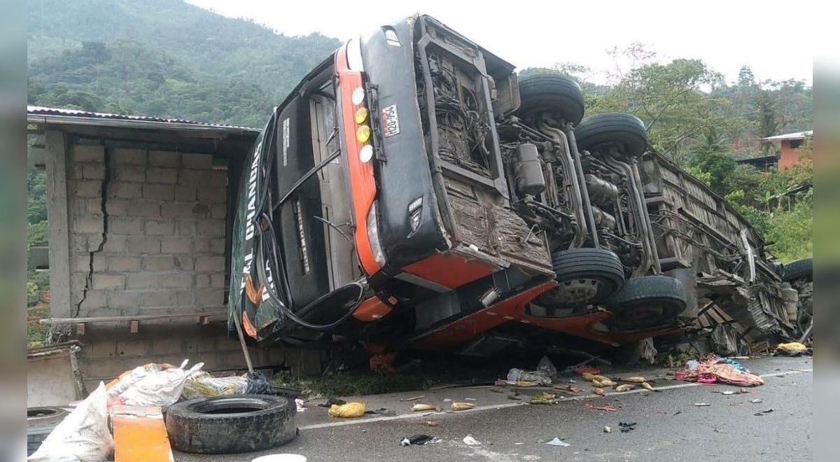 Tragédie de l’autoroute centrale : 11 morts et 15 blessés dans des accidents de bus interprovinciaux à Huanuco