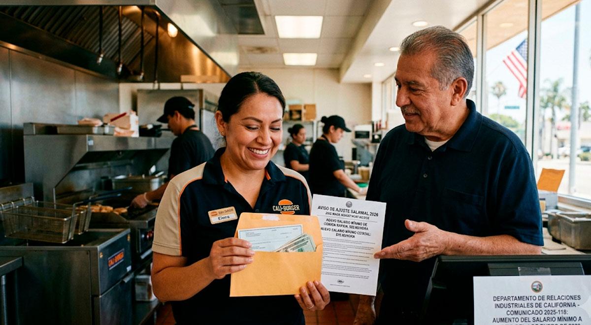 Confirmé | Ils révisent le salaire minimum californien : ce sont les villes et les emplois où vous pouvez gagner plus de 25 dollars de l’heure.