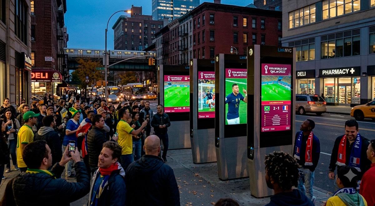 C’est officiel | Ils permettent à 200 écrans géants gratuits de regarder les matchs de la Coupe du monde 2026 à New York