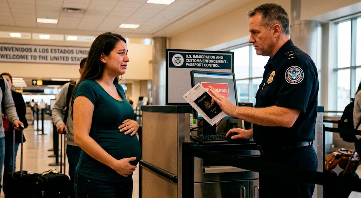 Confirmé | Le gouvernement américain va commencer à annuler les visas pour les personnes arrivant dans le pays pour accoucher