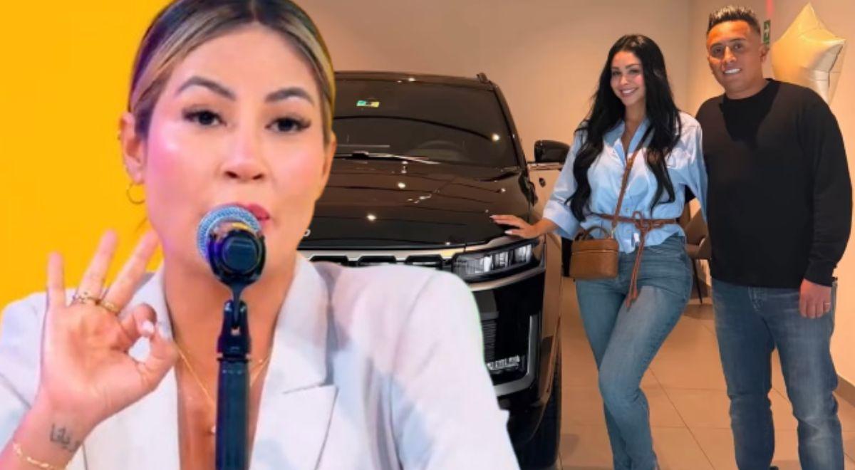 Pamela Lopez interroge Christian Cueva pour avoir offert un camion à Pamela Franco, pas pour l’anniversaire de ses enfants : “Il n’y a même pas de colis à Happyland”