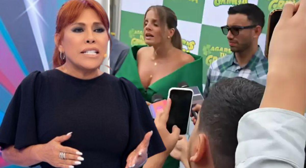Magali Medina dunk Alejandra Baigoria en défense et après avoir été confrontée à un journaliste, Palau a déclaré : “Ce n’est pas votre fils, c’est votre mari, il est jetable.”