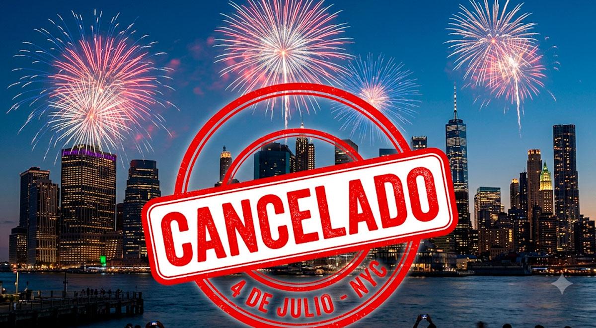Attention aux citoyens américains | Ce sont les événements du 4 juillet aux États-Unis qui sont annulés en raison d’une vague de chaleur extrême.
