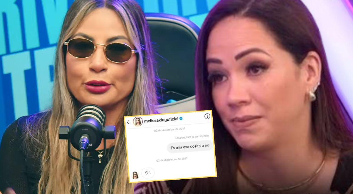 Pamela Lopez critique Melissa Klug pour avoir refusé de discuter avec Christian Cueva : “Ce “petit truc” n’est pas un bracelet, c’est son petit truc”