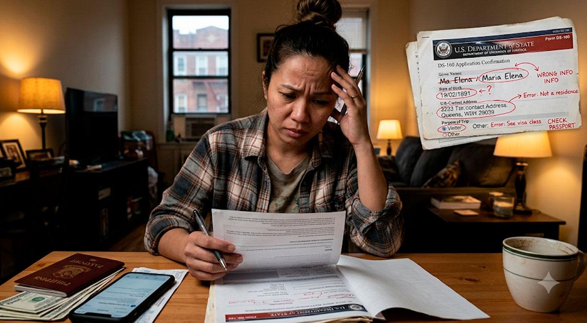 Les États-Unis interdiront l’entrée dans le pays à tous les ressortissants étrangers qui remplissent incorrectement le formulaire DS-160.