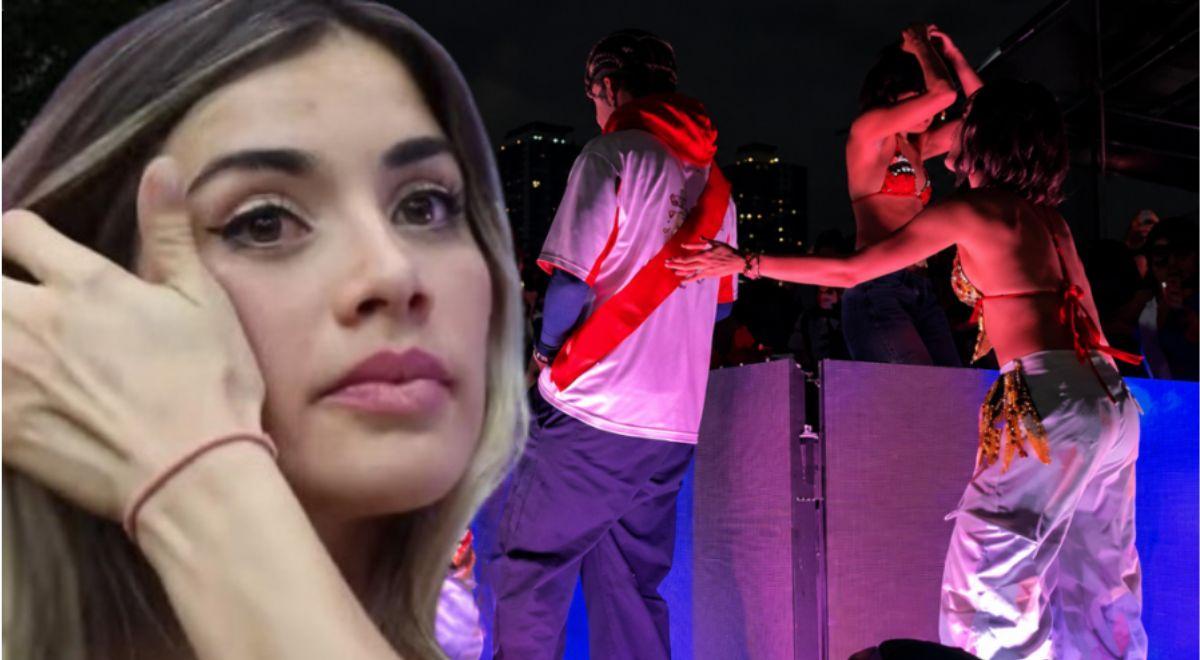 Korina Rivadeneira se pronuncia tras sufrir DESPLANTE de cantante de Rawayana y toma 'DURA' medida: "Si alguien tiene ese video..."