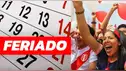 ¿Confirman feriado largo este jueves 27 y viernes 28 de noviembre a nivel nacional?