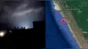 ¿Por qué aparecieron destellos luminosos en el cielo de Chimbote tras sismo de 6.0?