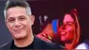 Alejandro Sanz y Stephanie Cayo se AGARRAN DE LA MANO y dan efusivo ABRAZO en pleno concierto: ¿Confirmaron su relación?