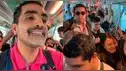 ¡CASI TERMINA MAL! Fernando Llanos HIZO live en el tren y desató la FURIA de los pasajeros