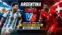Pronóstico y cuotas para el partido Argentina vs. Suiza en cuartos del Mundial 2026