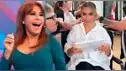 Ethel Pozo se echa AGUA BENDITA para su entrevista con Magaly Medina y afirma: "Voy directo a la boca del lobo"