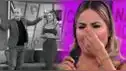 Pamela López pasa BOCHORNOSO momento EN VIVO: Conductor la ENCARA por detalle en su rostro y ella tiene IMPENSADA reacción