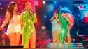 Olga Tañón fue la INVITADA ESPECIAL del concierto de Corazón Serrano y se lució junto a las cantantes de cumbia