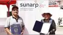 Formalizan propiedades de 29 familias de Santa Rosa de Quives con títulos inscritos en Sunarp