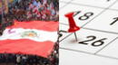 ¿Confirman feriado largo del 24 al 26 de mayo a nivel nacional? Esto señala El Peruano