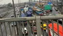 Caos en Vía Evitamiento tras accidente fatal: motociclista pierde la vida y pasajeros quedan varados por horas
