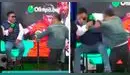 'Chevaristo' golpea a Silvio Valencia tras protagonizar fuerte discusión y cortan el programa EN VIVO